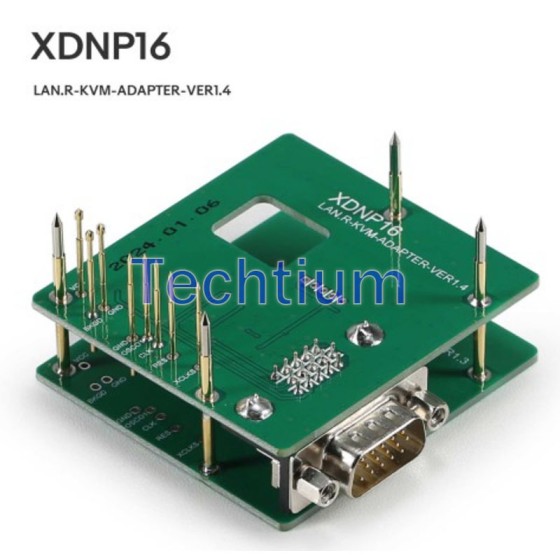 Xhorse XDNP16 Adapters Solder-Free for Landrover KVM Set Work with VVDI Prog/ MINI PROG and KEY TOOL PLUS